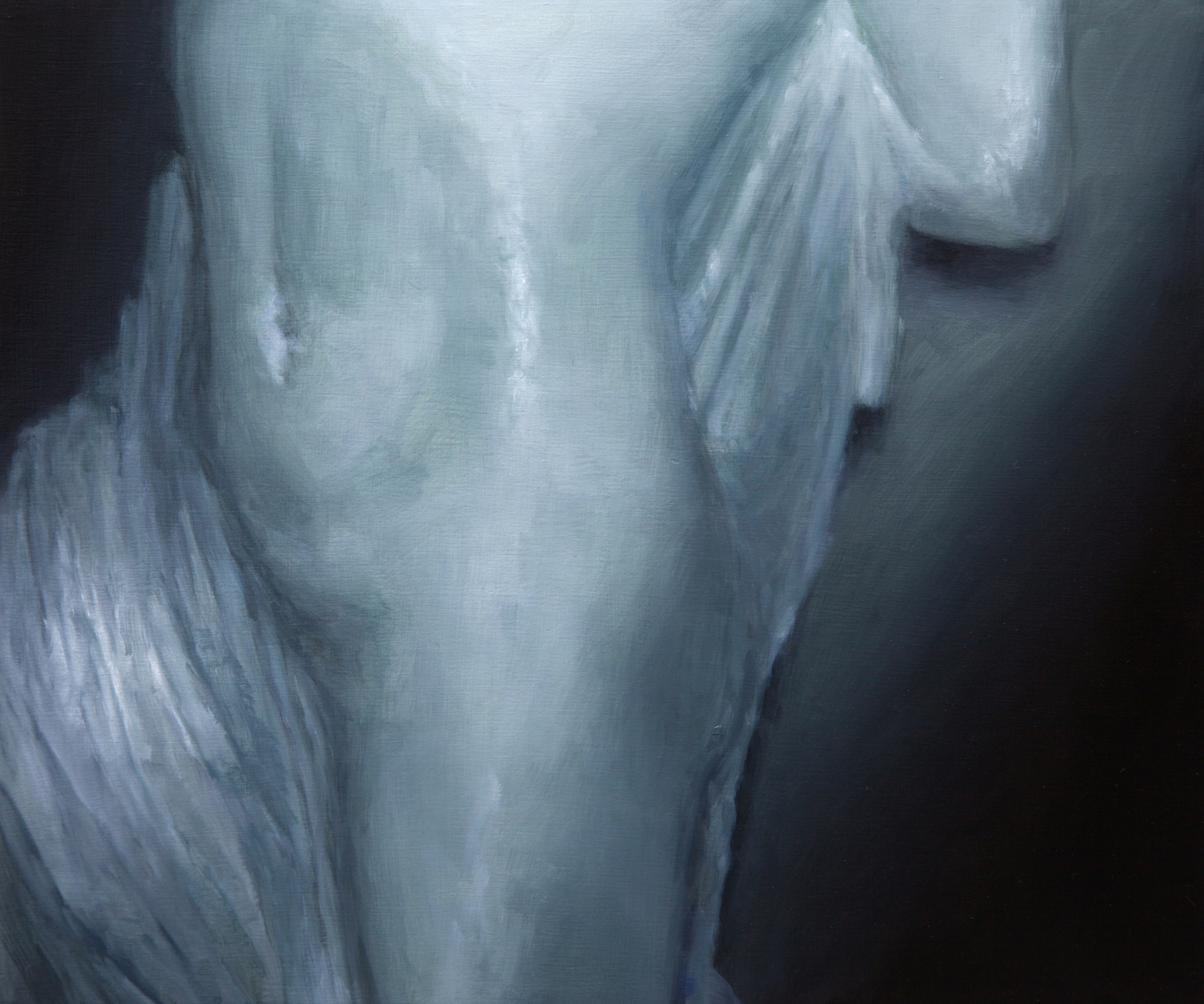 Copyright : Damien Cadio, I built myself a metal bird, 2012 (25 x 30 cm, huile sur bois) © galerie Eva Hober
